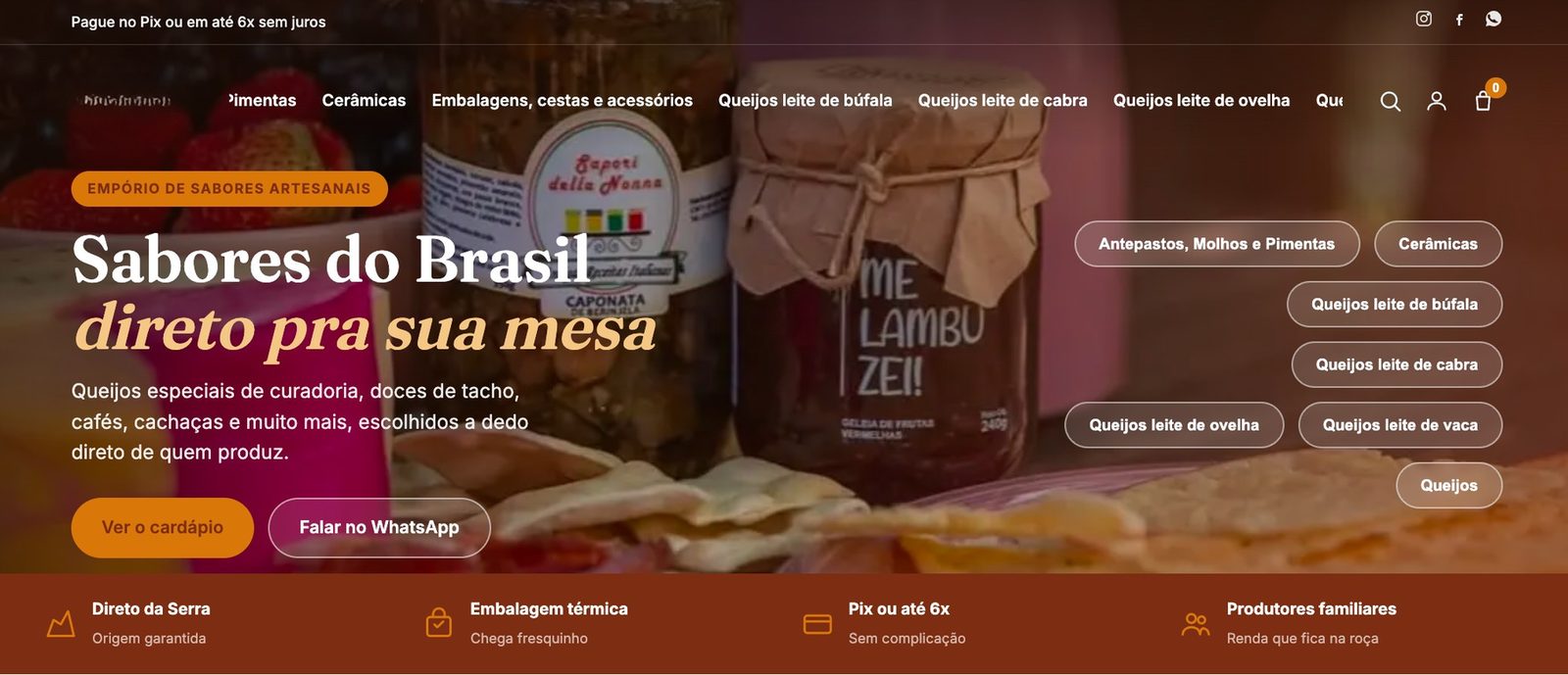 Boutique en ligne de l'épicerie